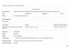 Good News/ The 2019-nCoV IgM/ IgG Antibody Test Kit di Hipro è stato certificato dal Brasile ANVISA